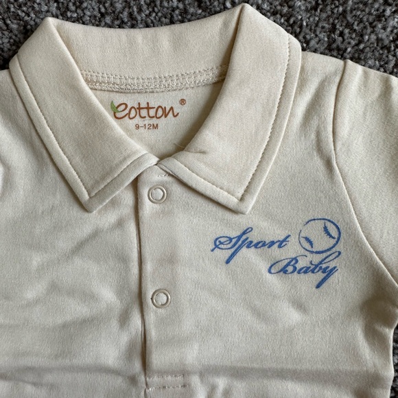 NWT, 2 baby boy onsies 9-12 months - Picture 6 of 8